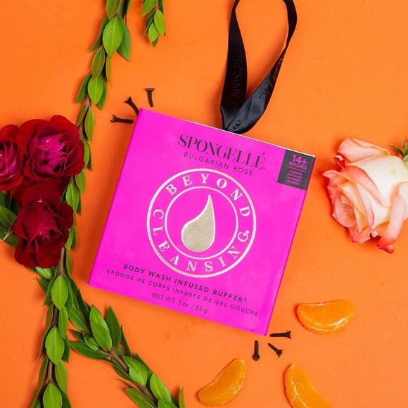 🌸SPONGELLÉ BULGARIAN ROSE BODYWASH INFUSED BUFFER - Picture 1 of 8